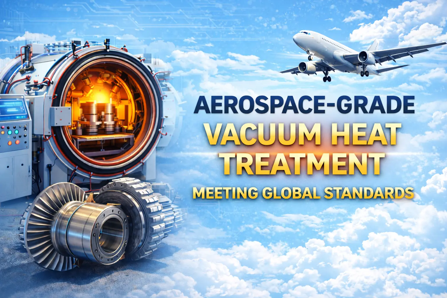 Aerospace-Grade Vacuum Heat Treatment